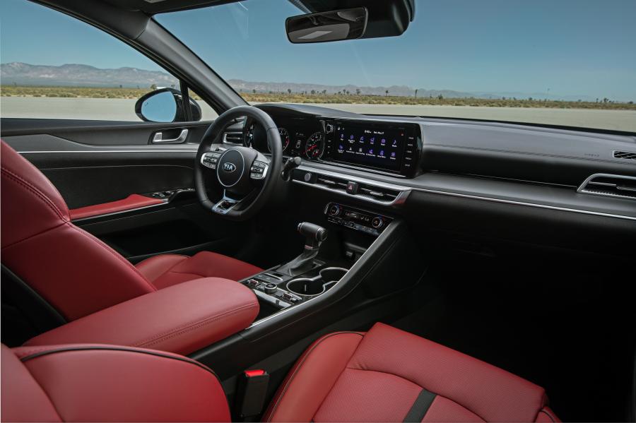 Торпедо Kia K5 GT-Line AWD 2020 года  (NA) (фото 22 из 31)